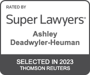 rated by Super Lawyers Ashley Deadwyler-Heuman, selected in 2023 Thomson Reuters